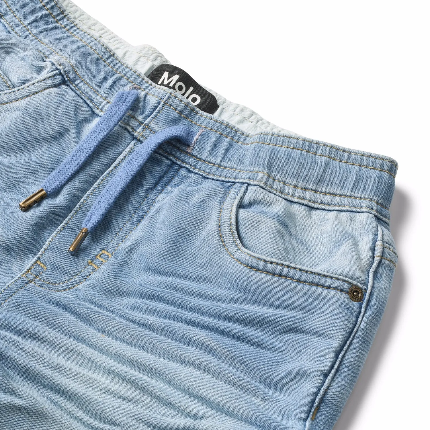 Ali Soft Denim Blue Shorts