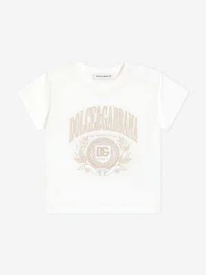 Baby Boys Logo T-Shirt in White