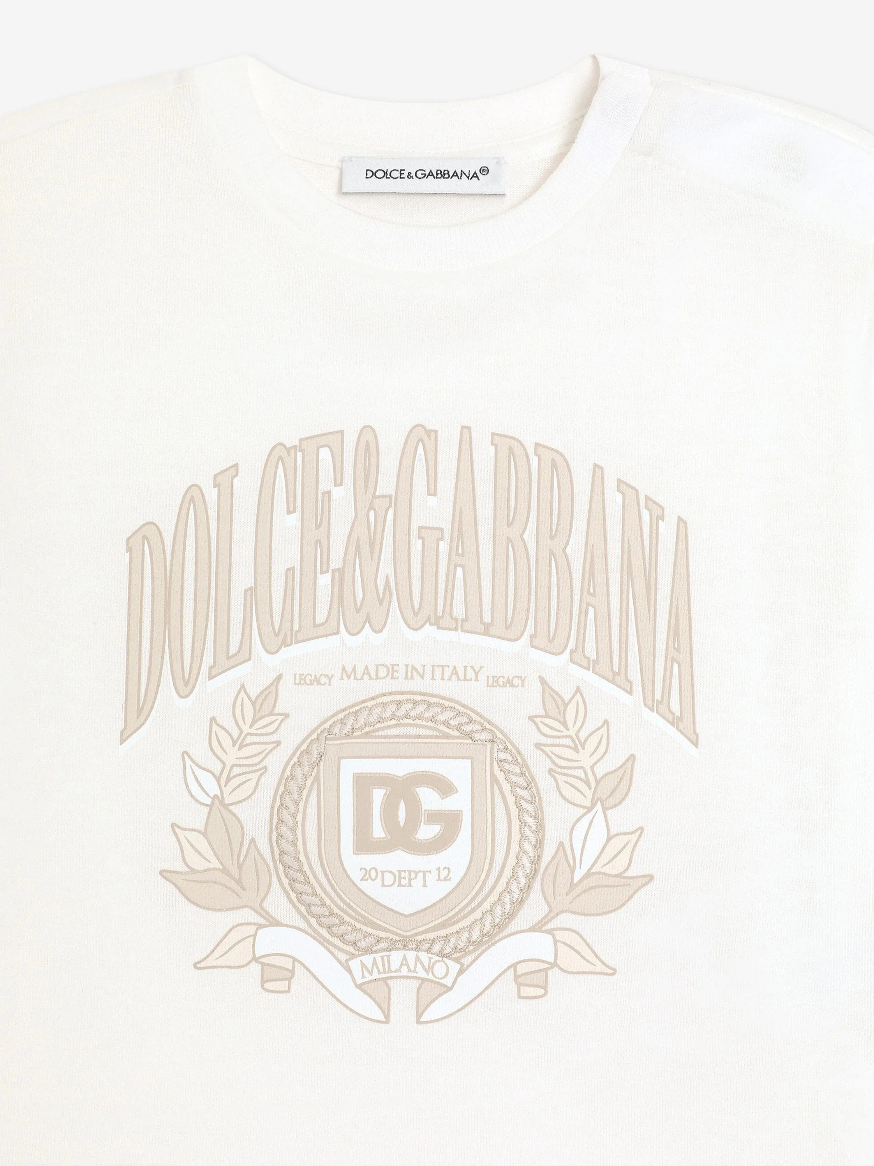 Baby Boys Logo T-Shirt in White