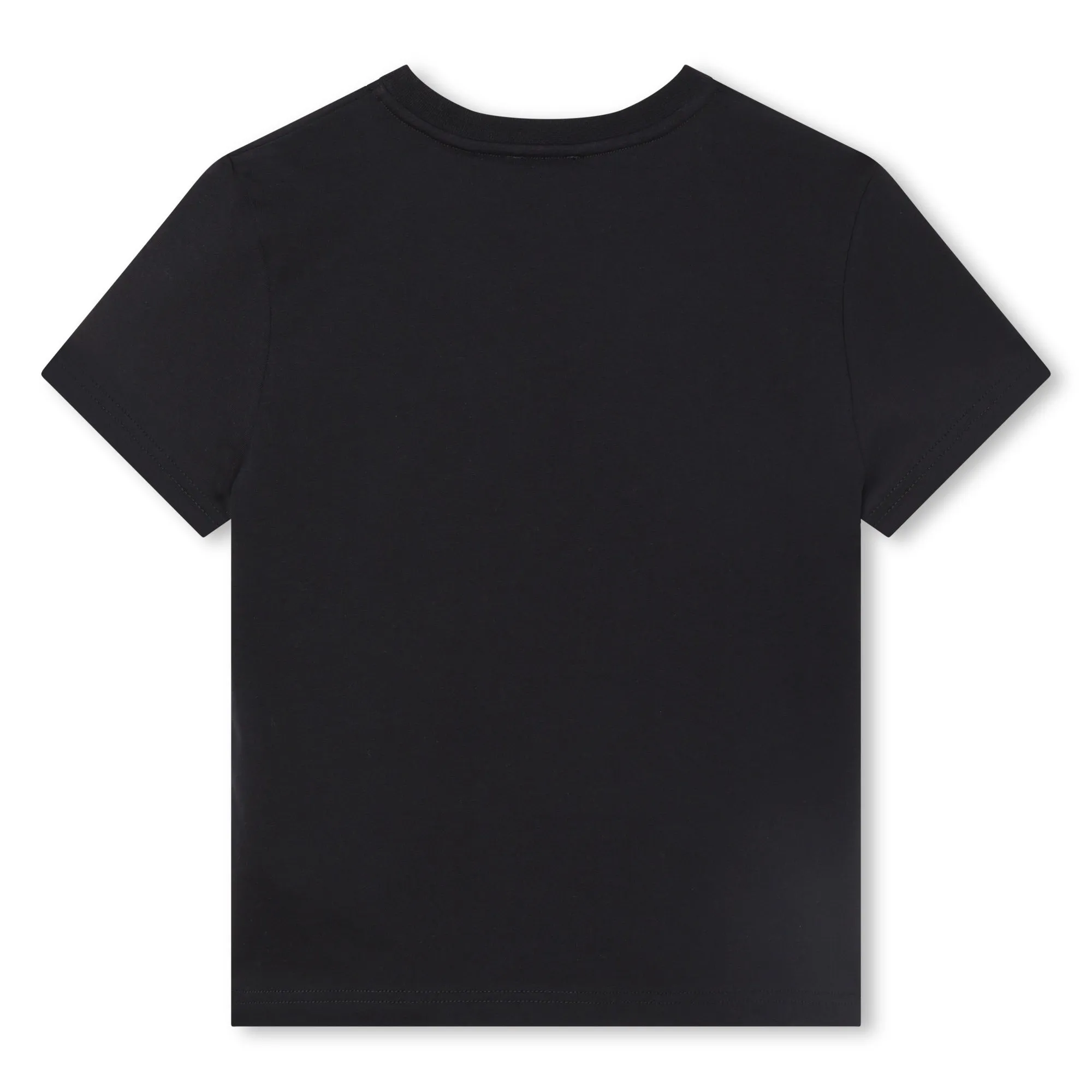 Black Curved Logo T-Shirt