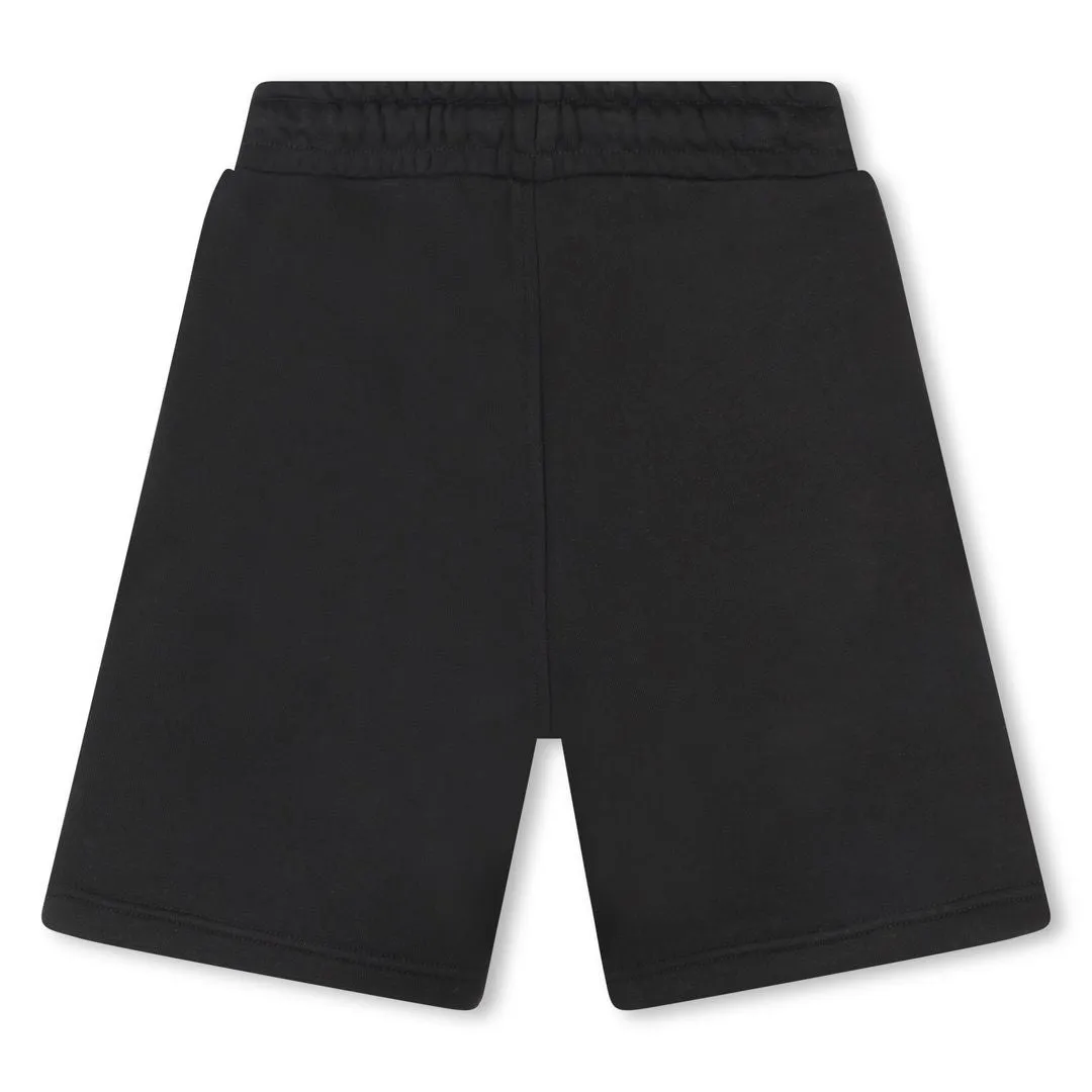 Black Logo Sweatshorts