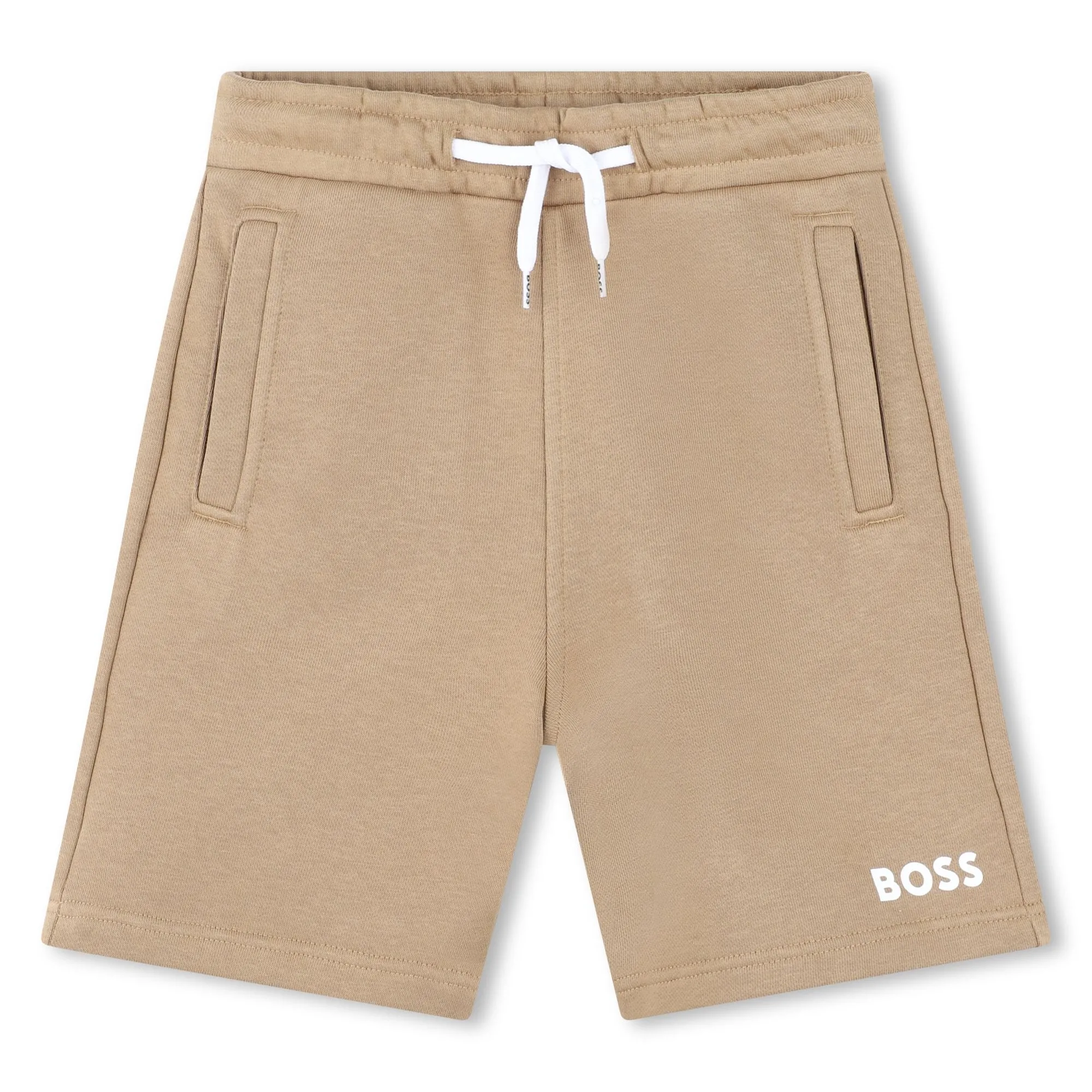 Brown Logo Sweatshorts