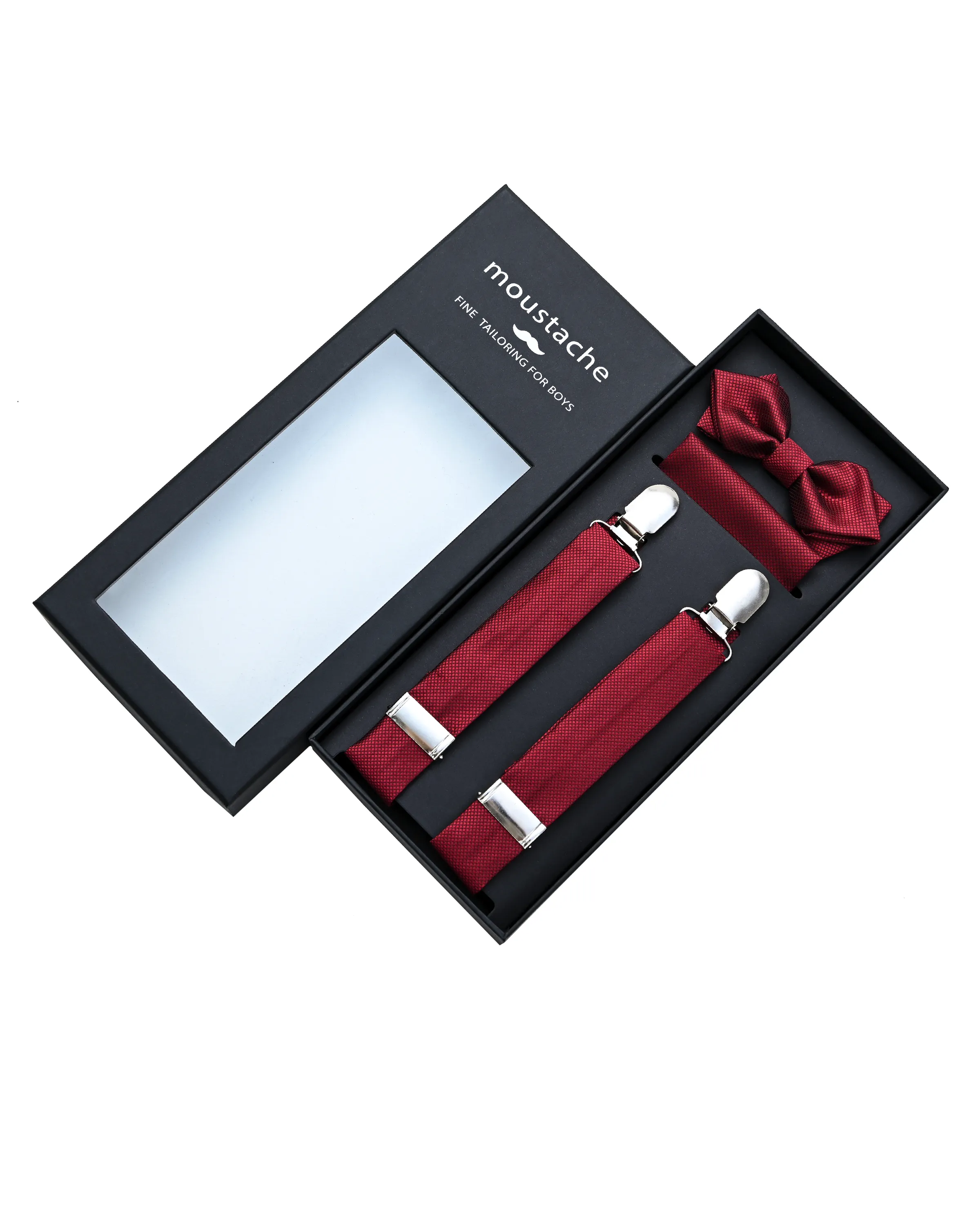 Classic Red Suspender Set