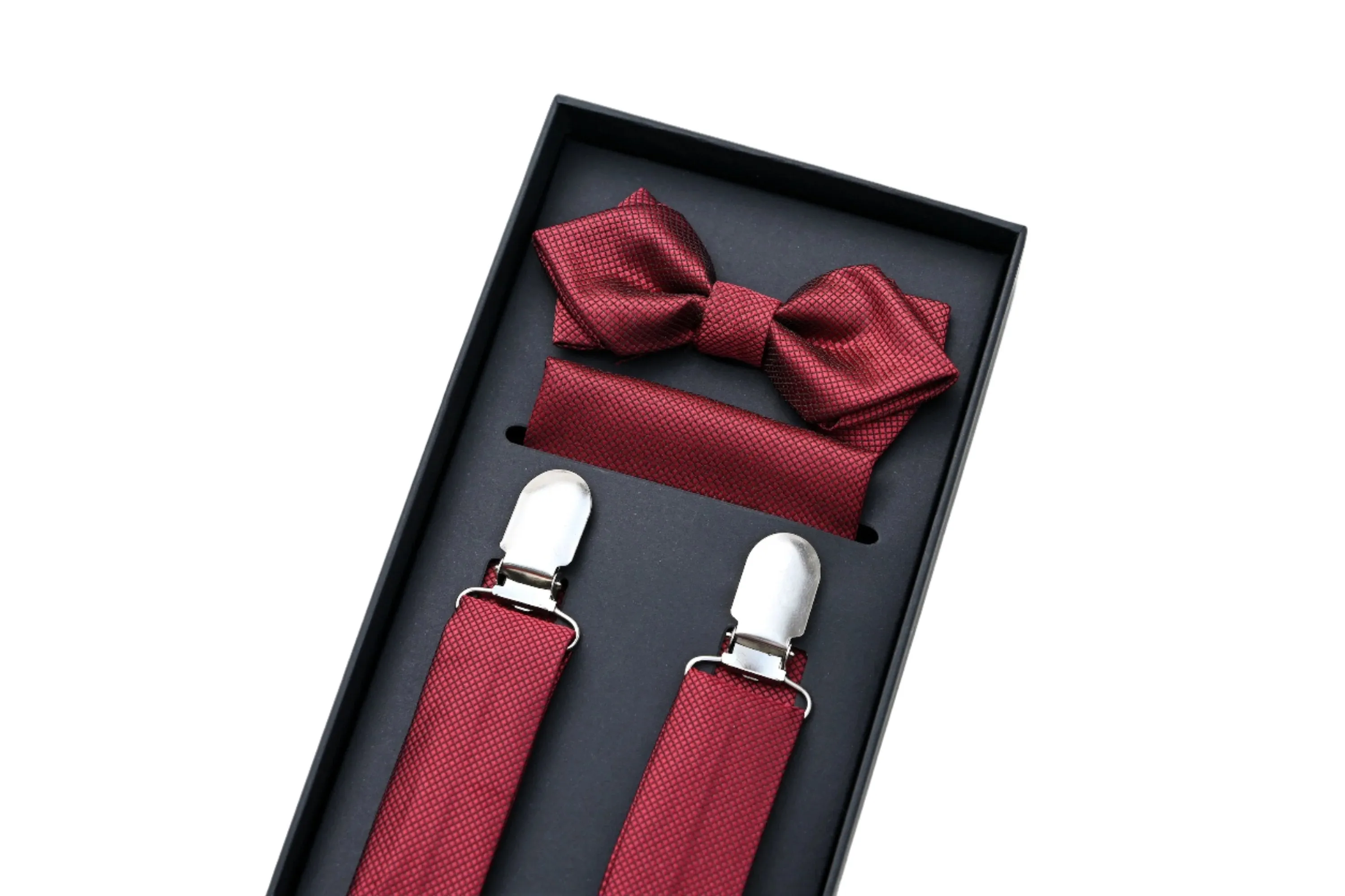 Classic Red Suspender Set
