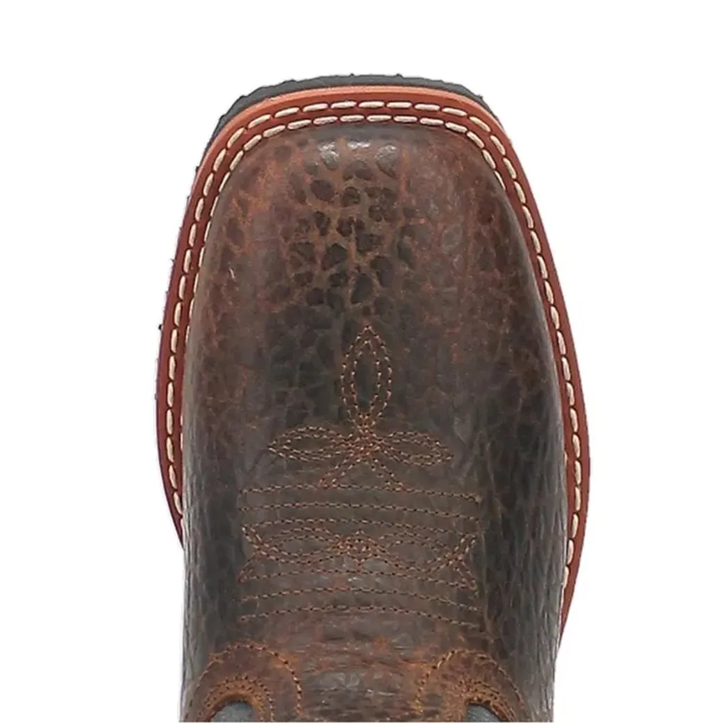 Dan Post Creek Leather Kid's Square Toe Boot