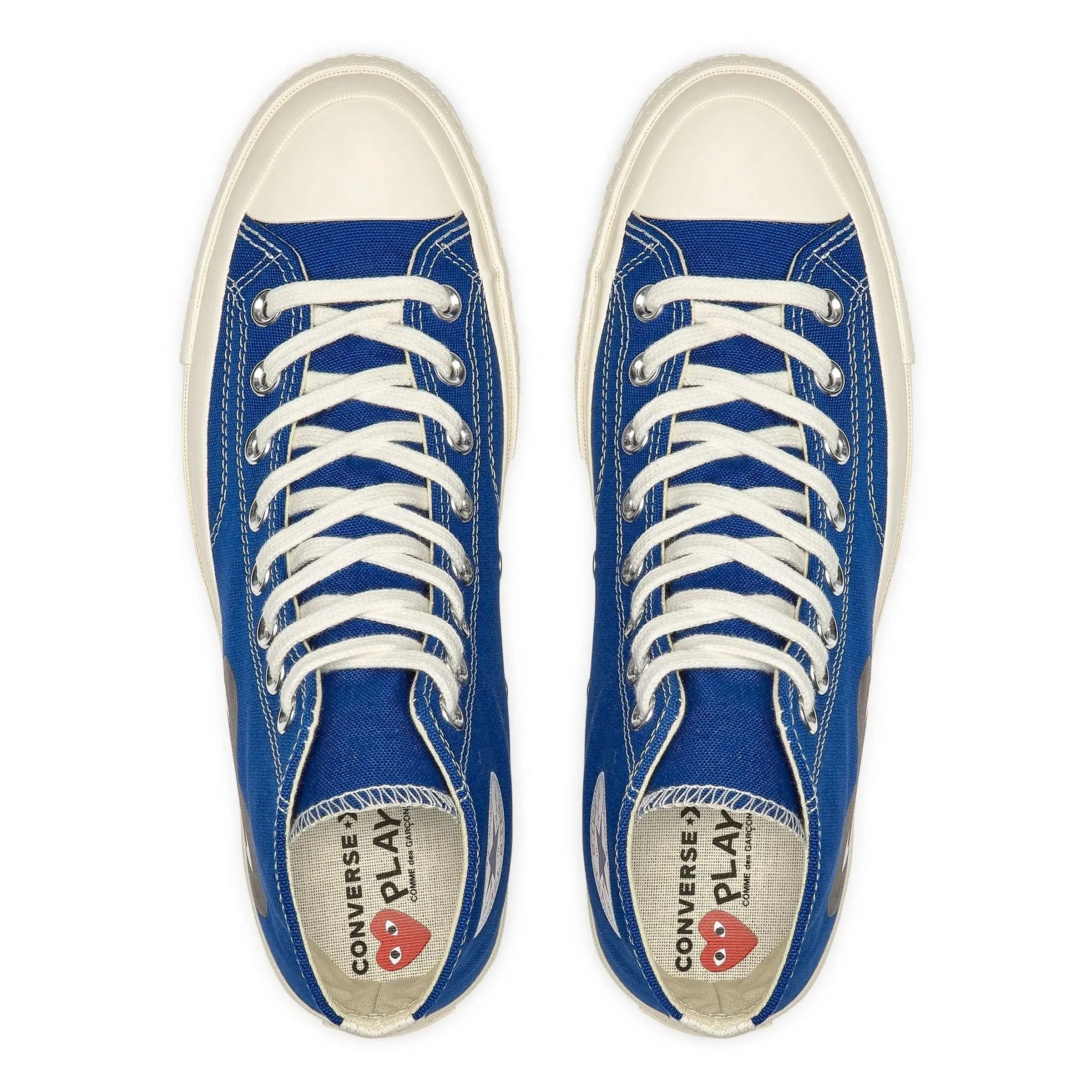 Dark Blue High Top Sneakers