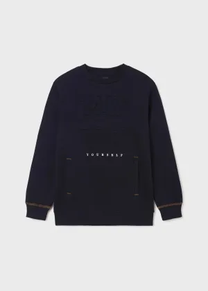 Embossed Graphic Sweatshirt Boy | Mayoral