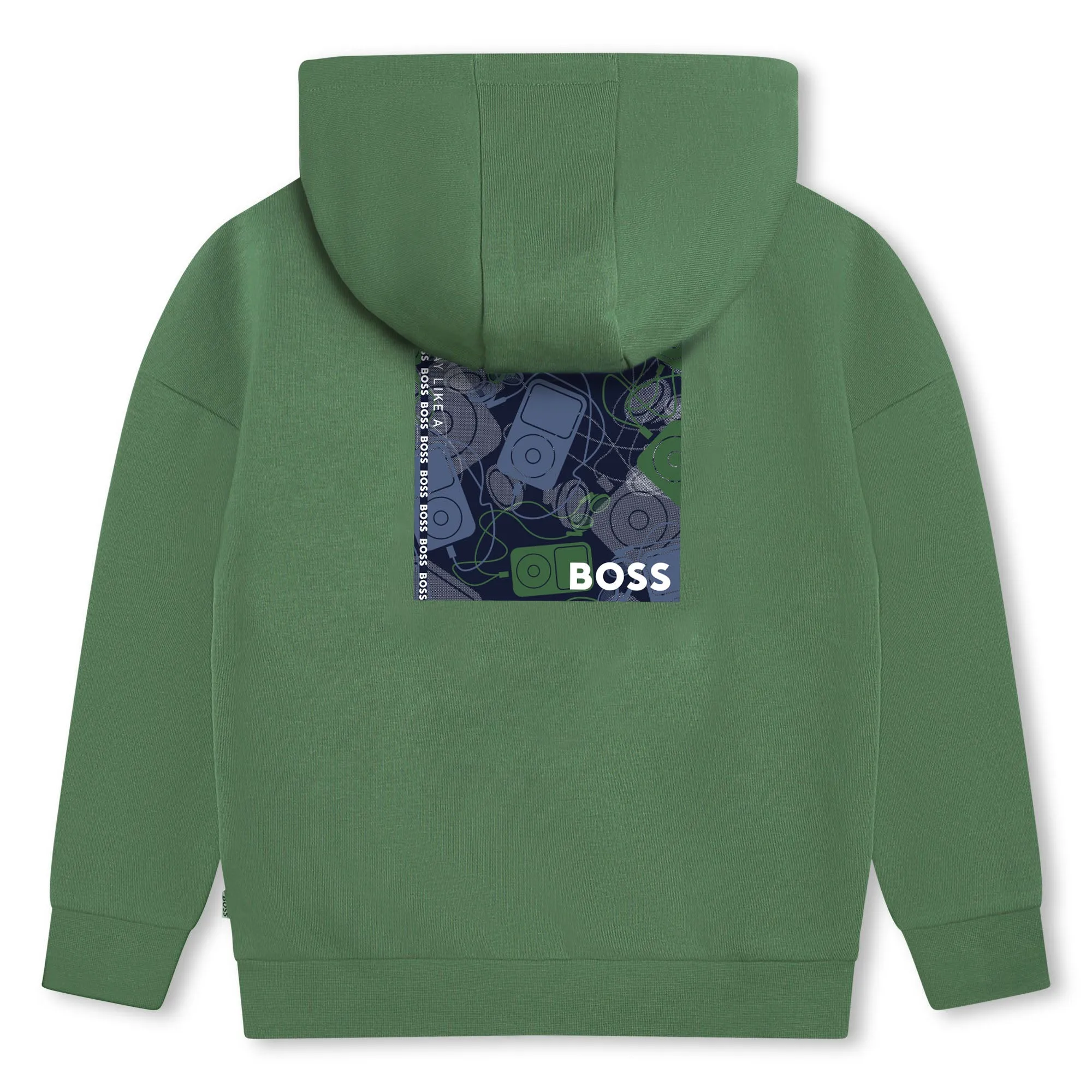 Green Hooded Sweatshirt