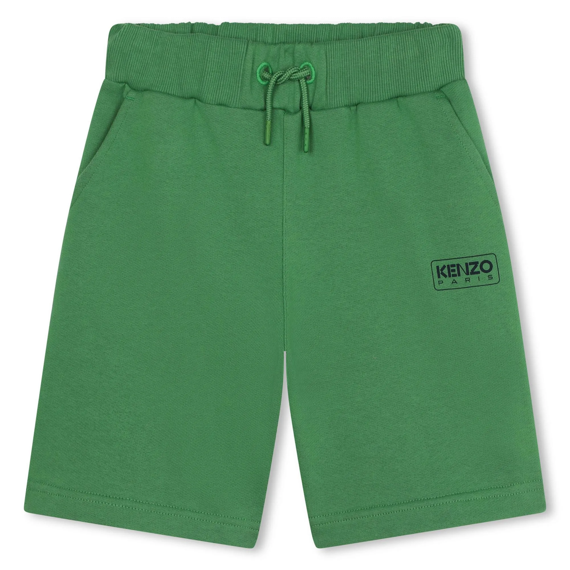 Green Logo Bermuda Shorts