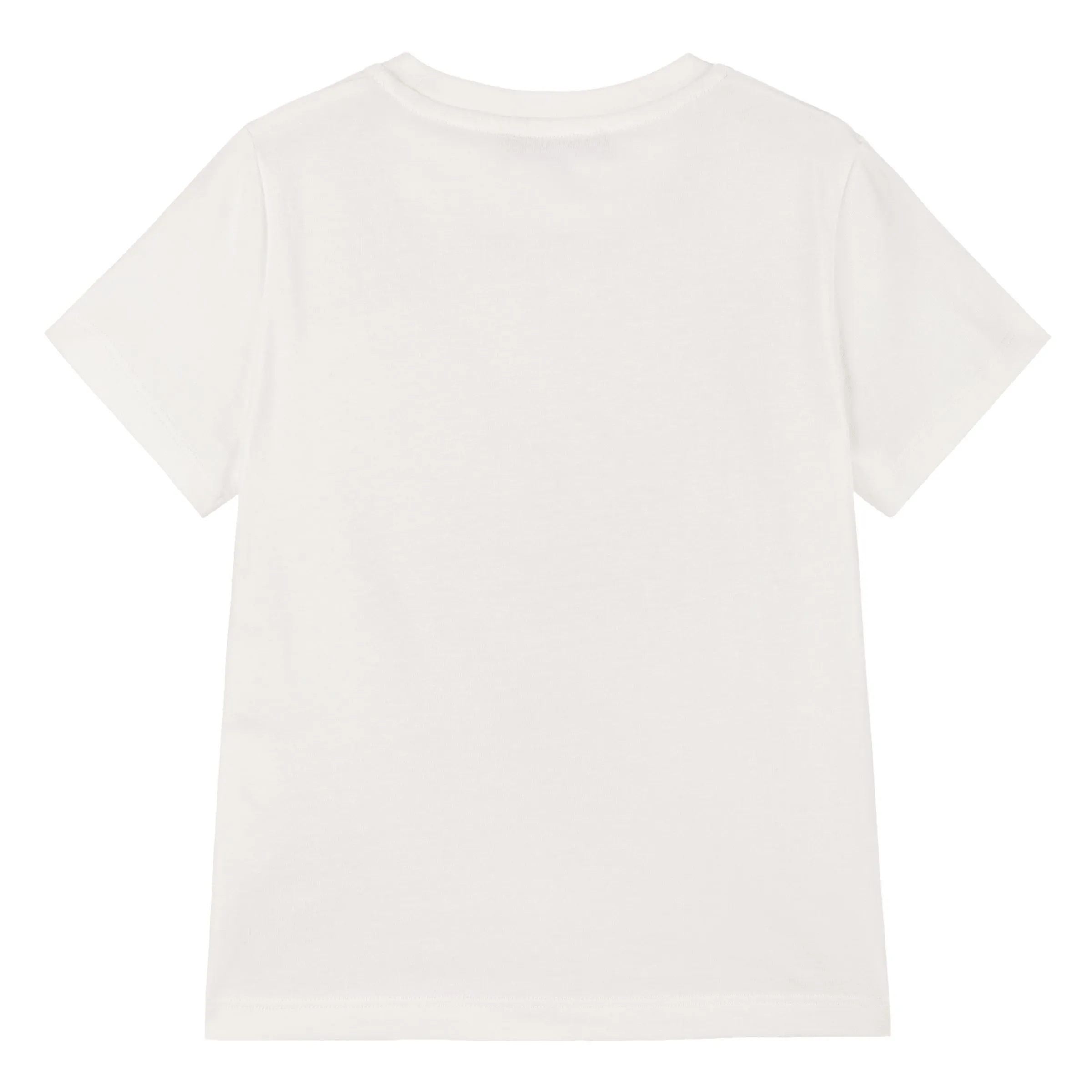 Ivory Cotton University Coral T-Shirt