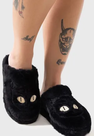 Killstar - Familiar Woods Black - Girl Slippers