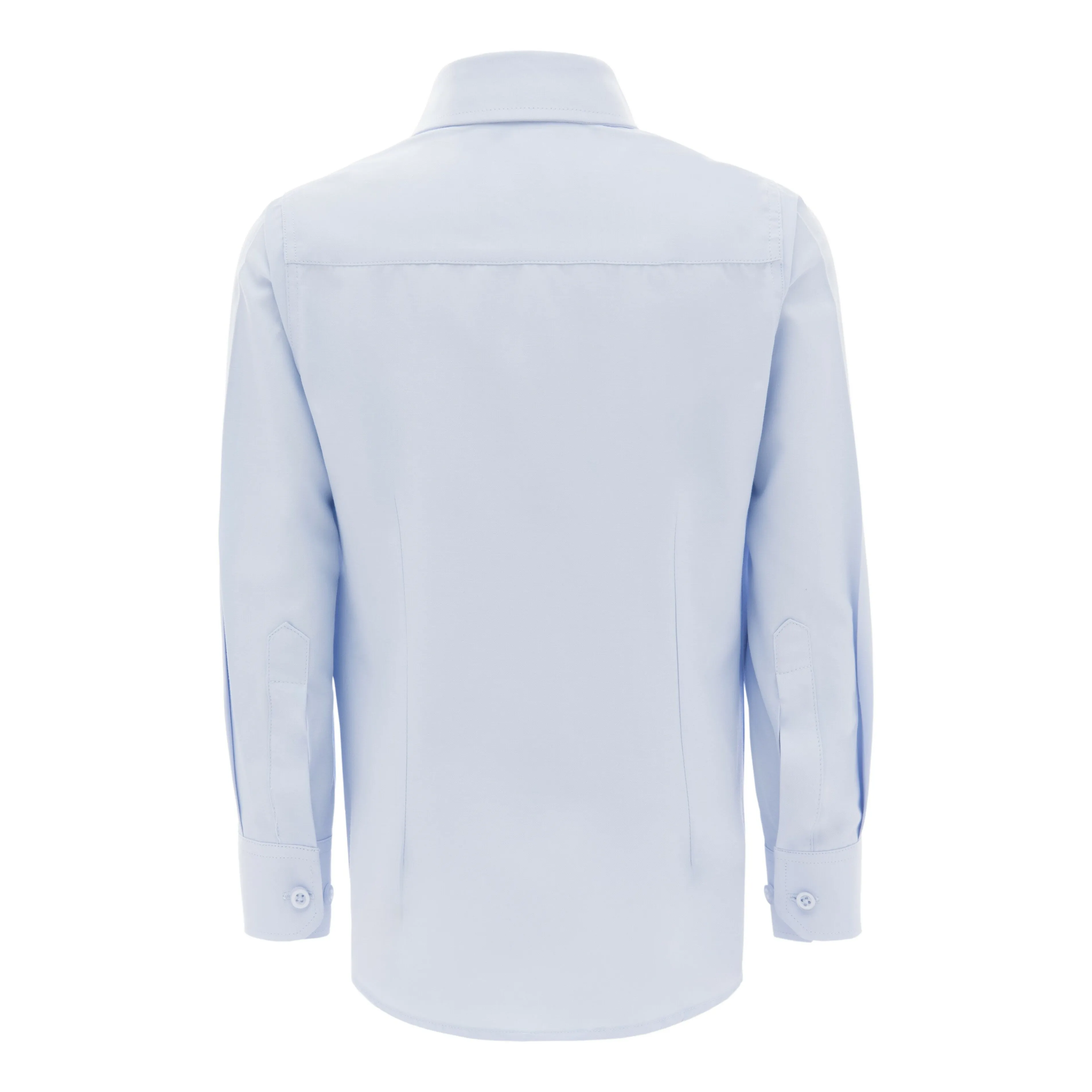 Light Blue Solid Dress Shirt