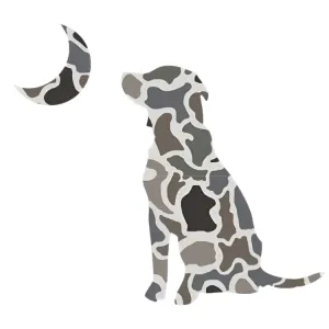 Local Boy Outfitters Dog & Moon Decal