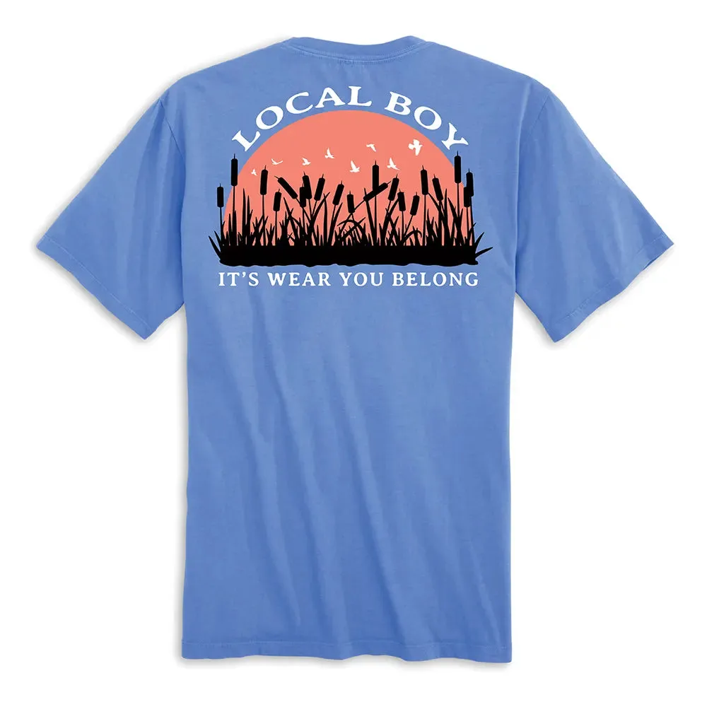 Local Boy Outfitters Men's Marsh Worn Short Sleeve Pocket T-Shirt