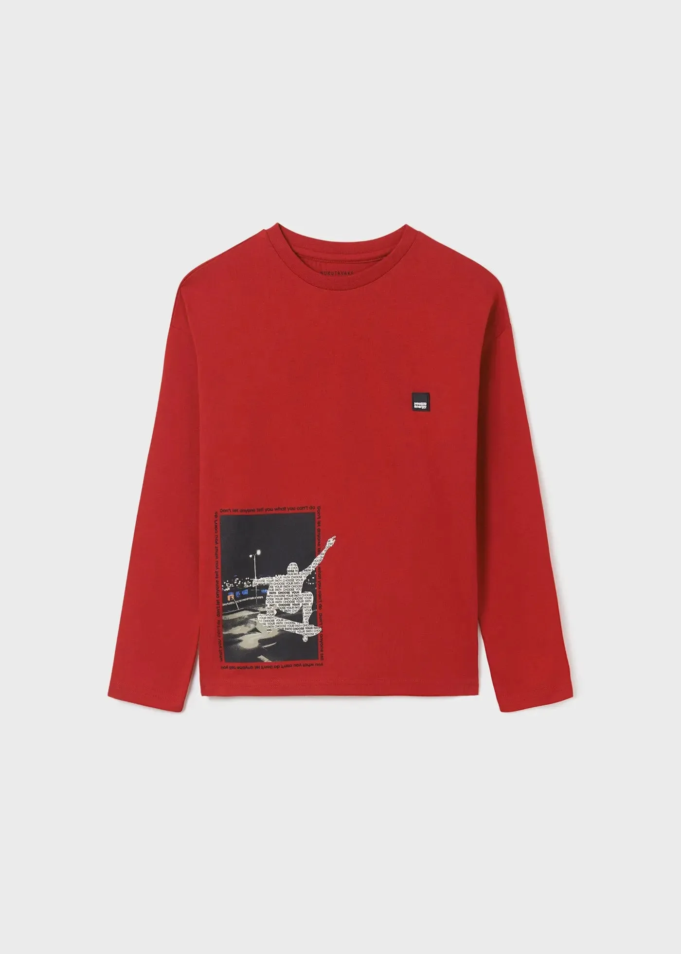 Long Sleeved Graphic Skater T-shirt Boy | Mayoral