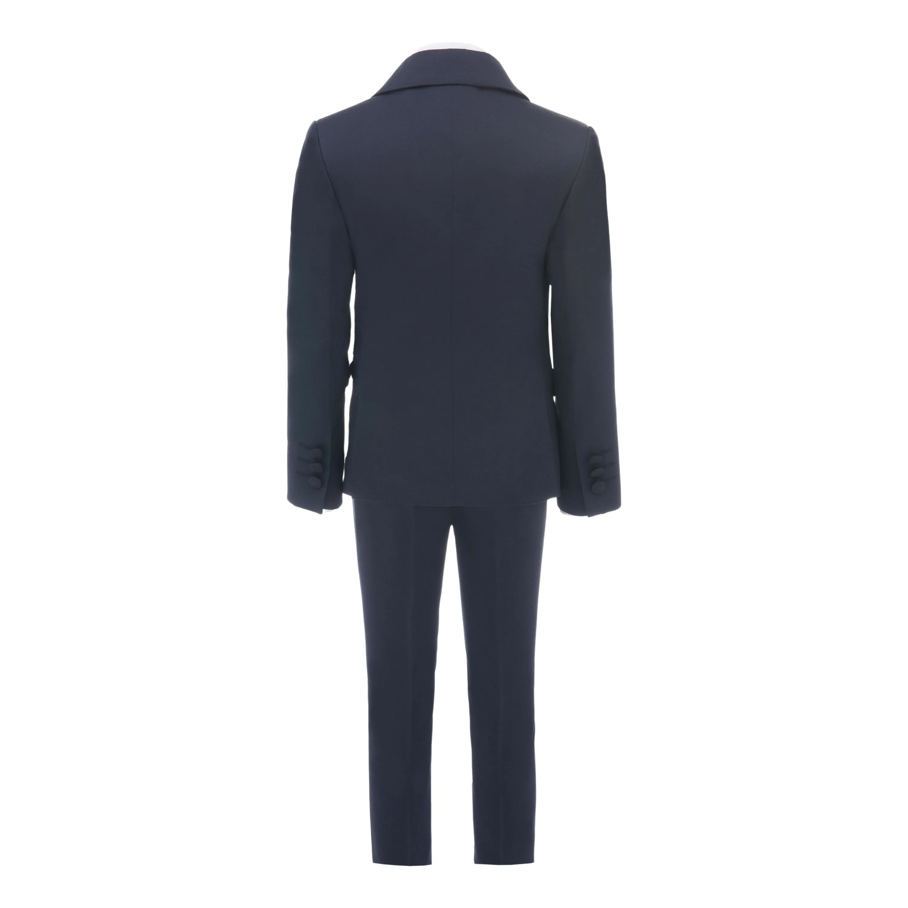 Navy Blue Peak Lapel Tuxedo