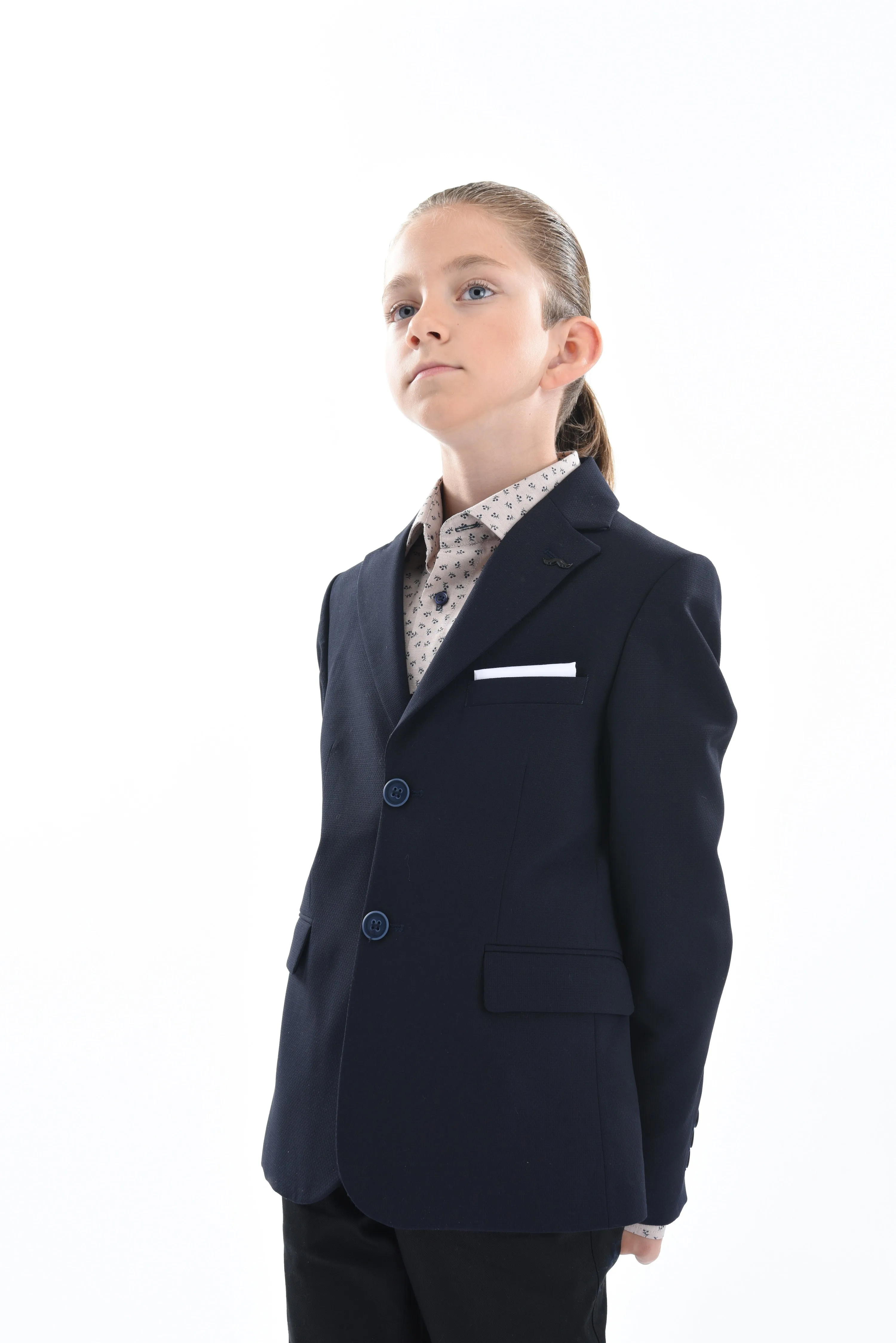 Navy Chaplin Formal Dress Outfit