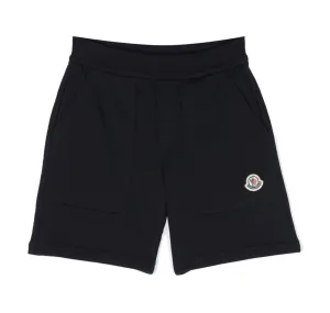Navy Logo Sweat Shorts