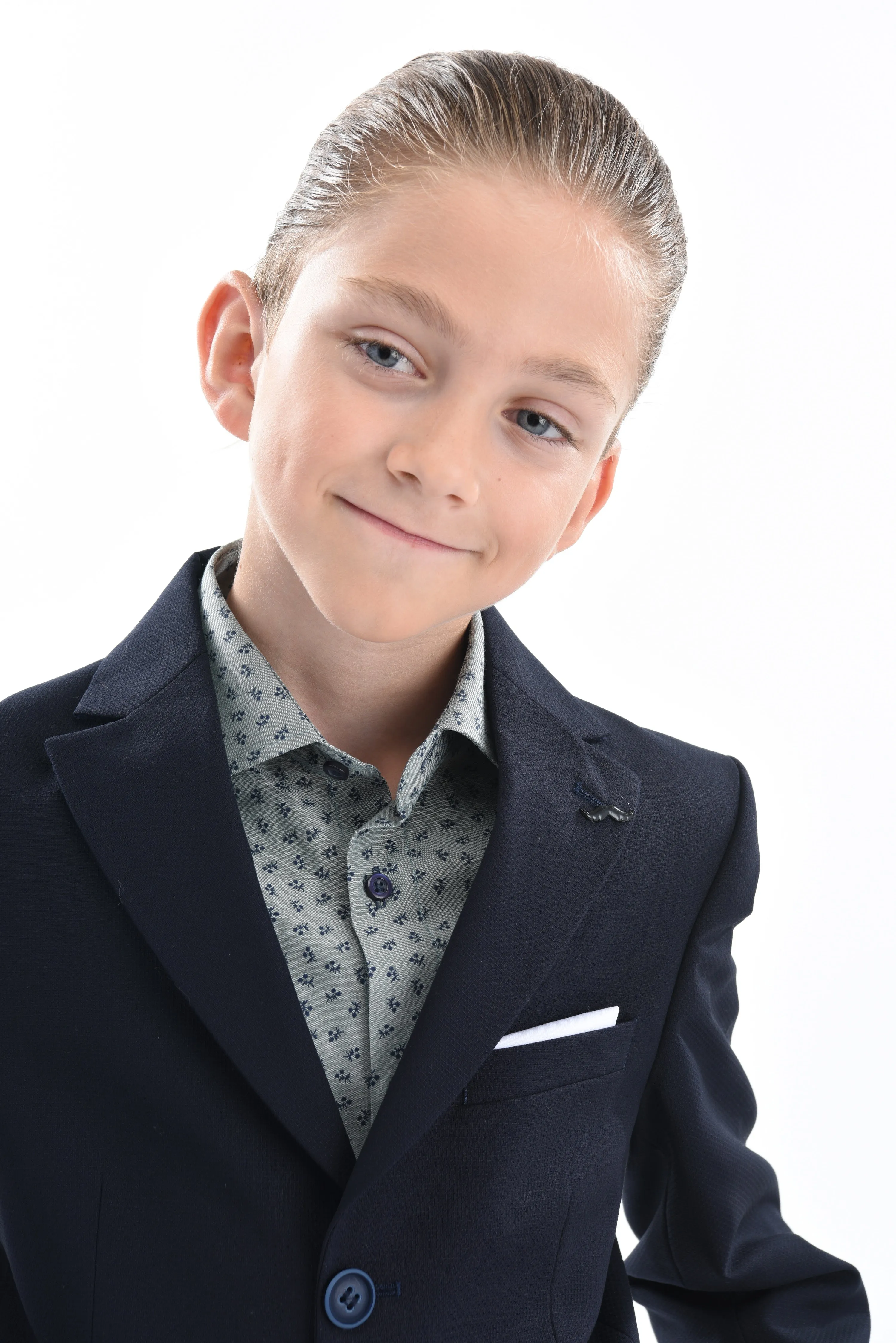 Navy Lucien Formal Dress Outfit
