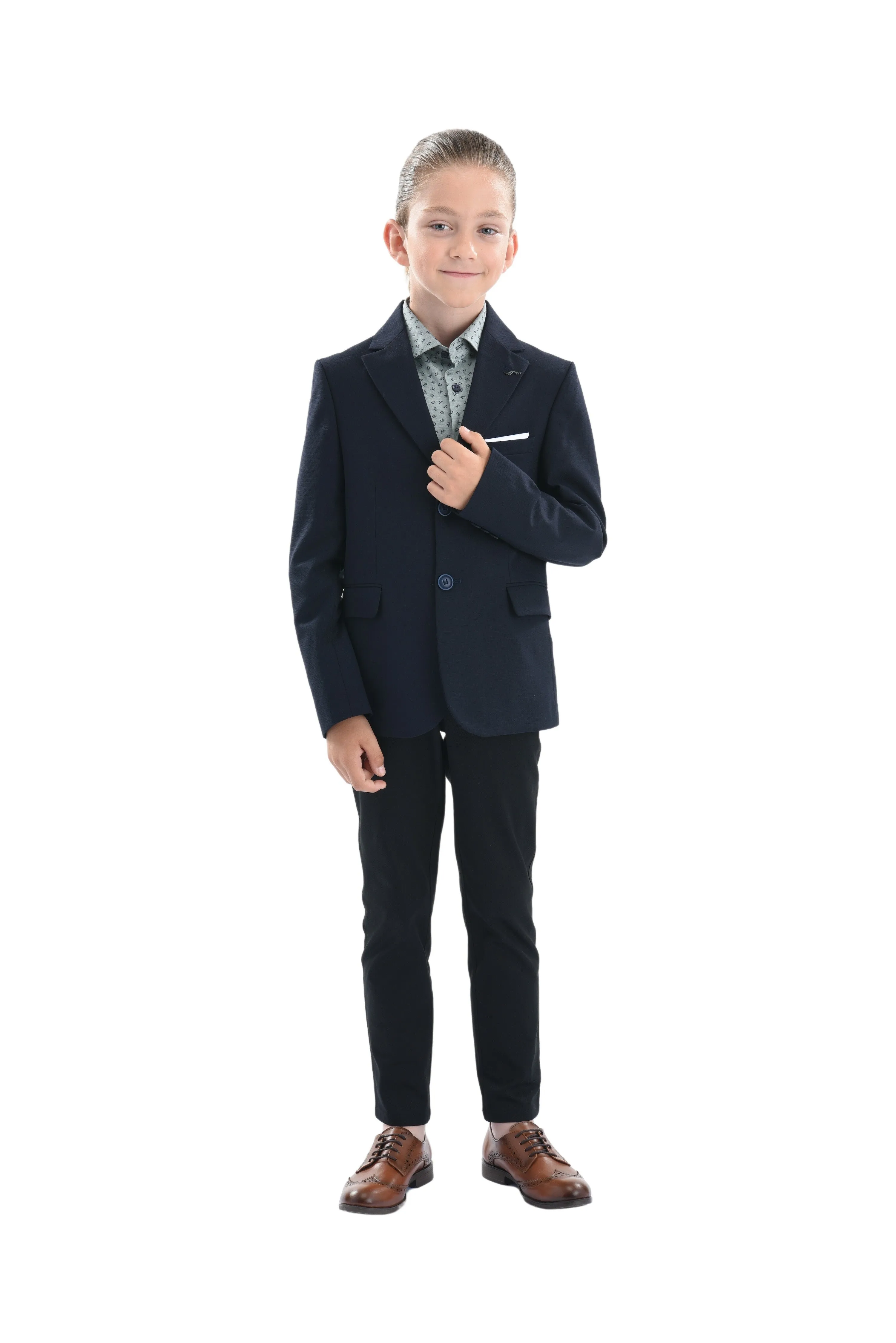 Navy Lucien Formal Dress Outfit
