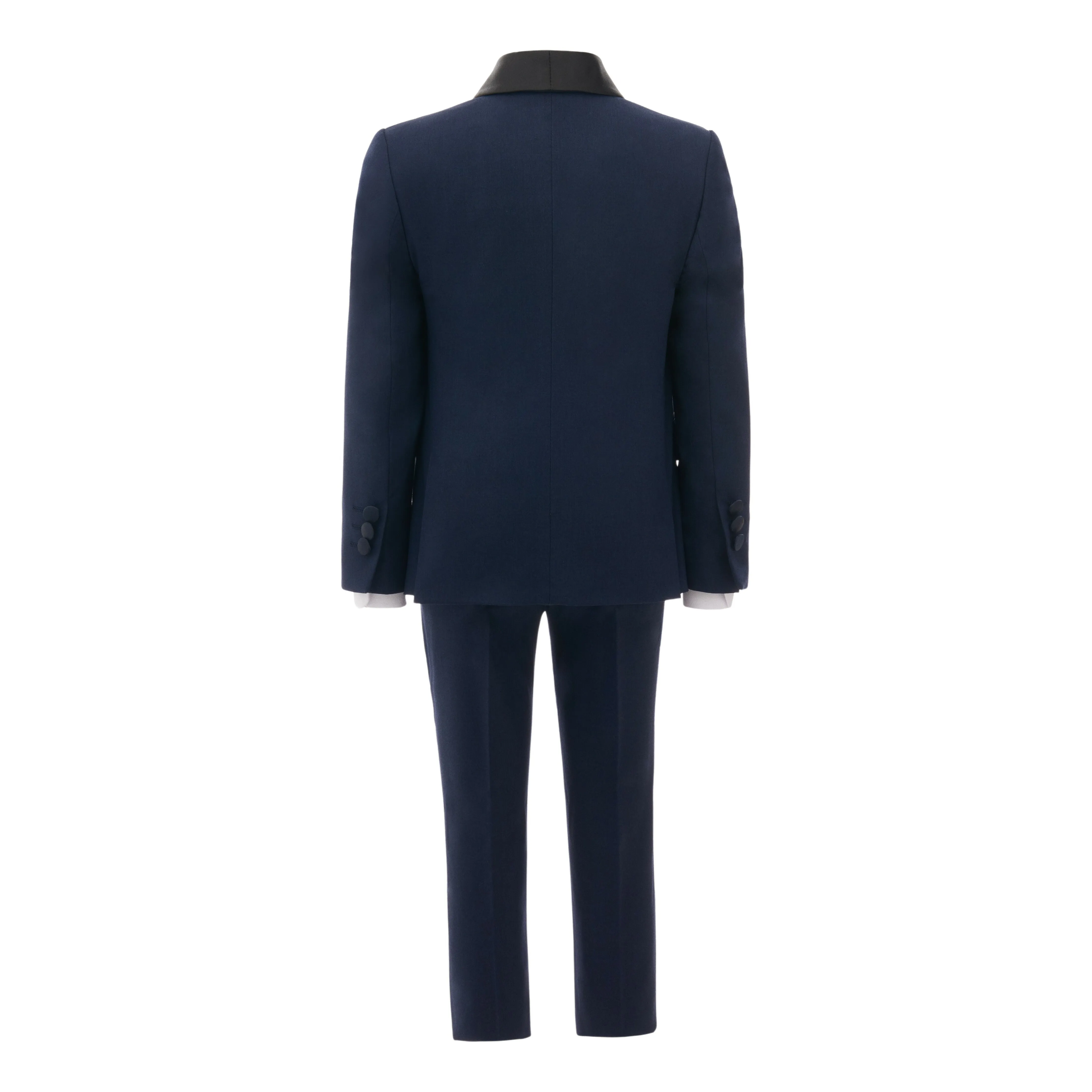 Navy Shawl Lapel Suit