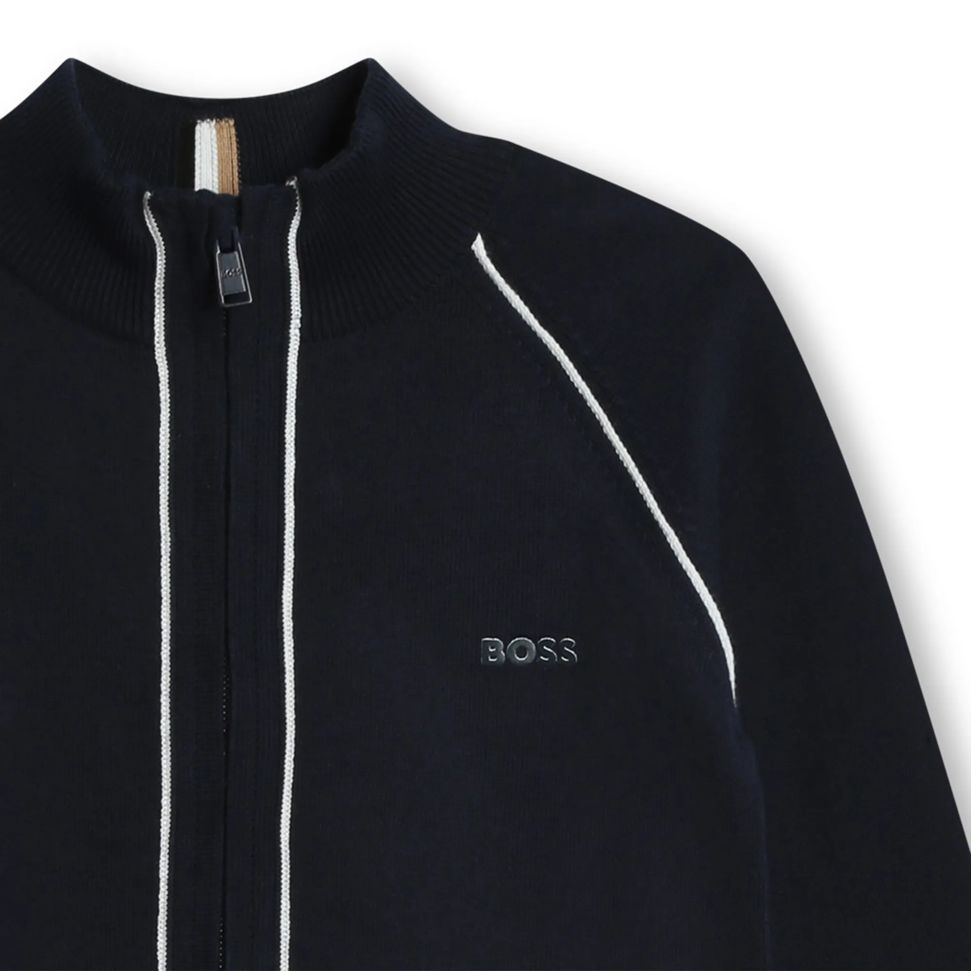 Navy Zip Up Sweatshirt