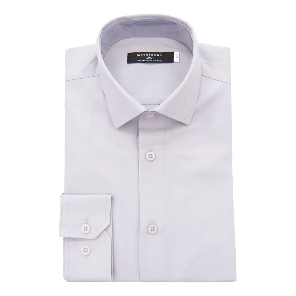 Solid Gray Dress Shirt