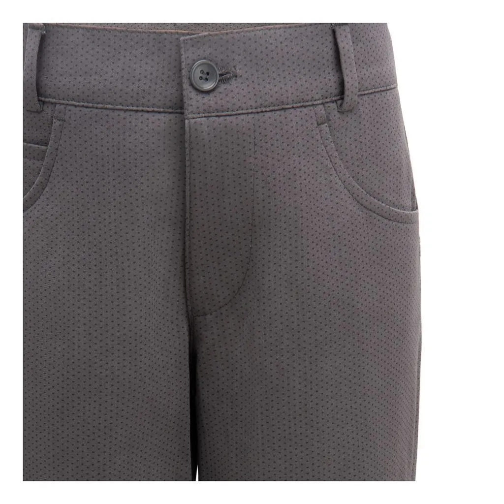 Warm Gray Casual Pants