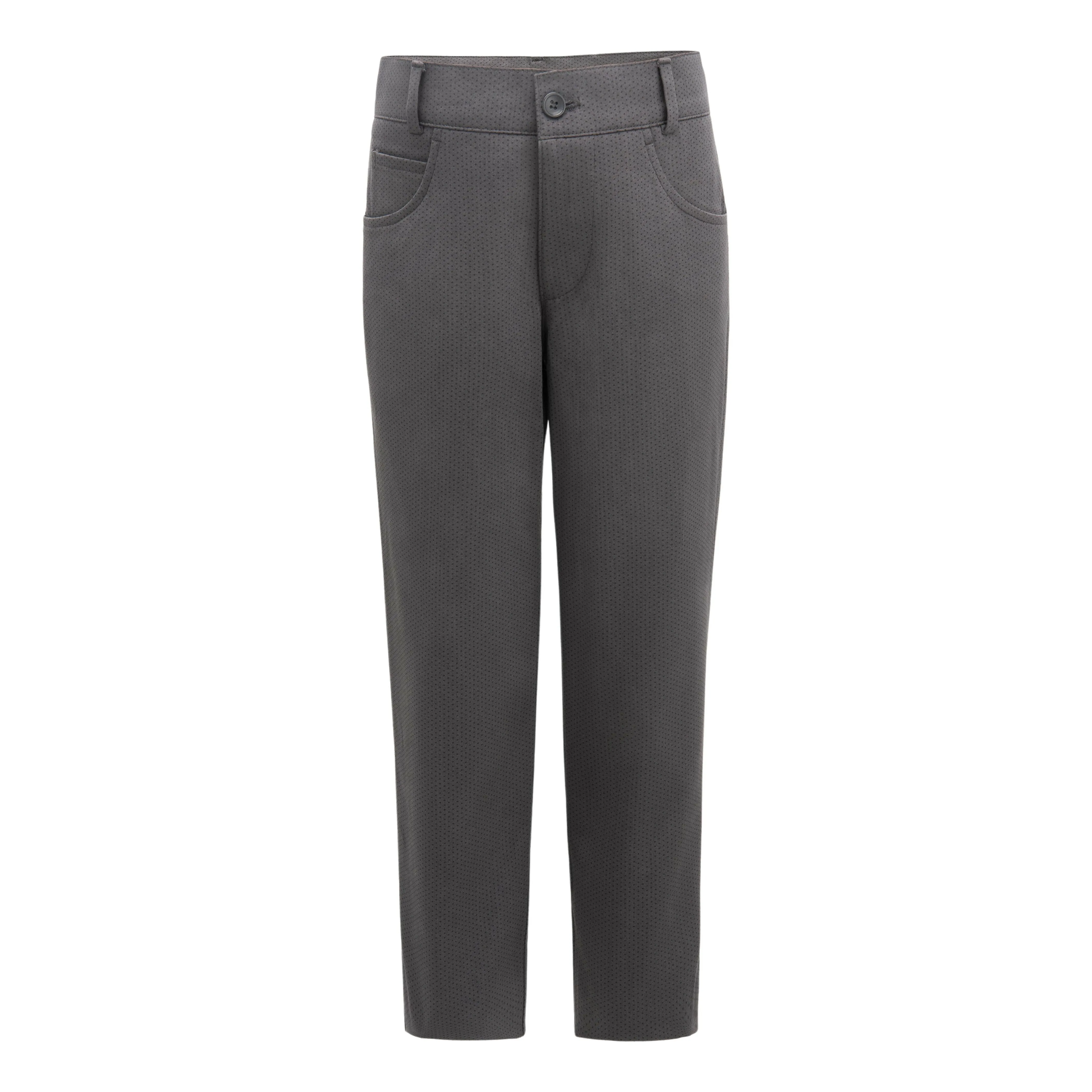 Warm Gray Casual Pants