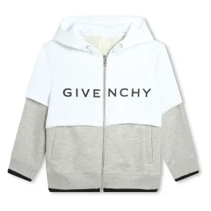 White Hooded Sweatshirt