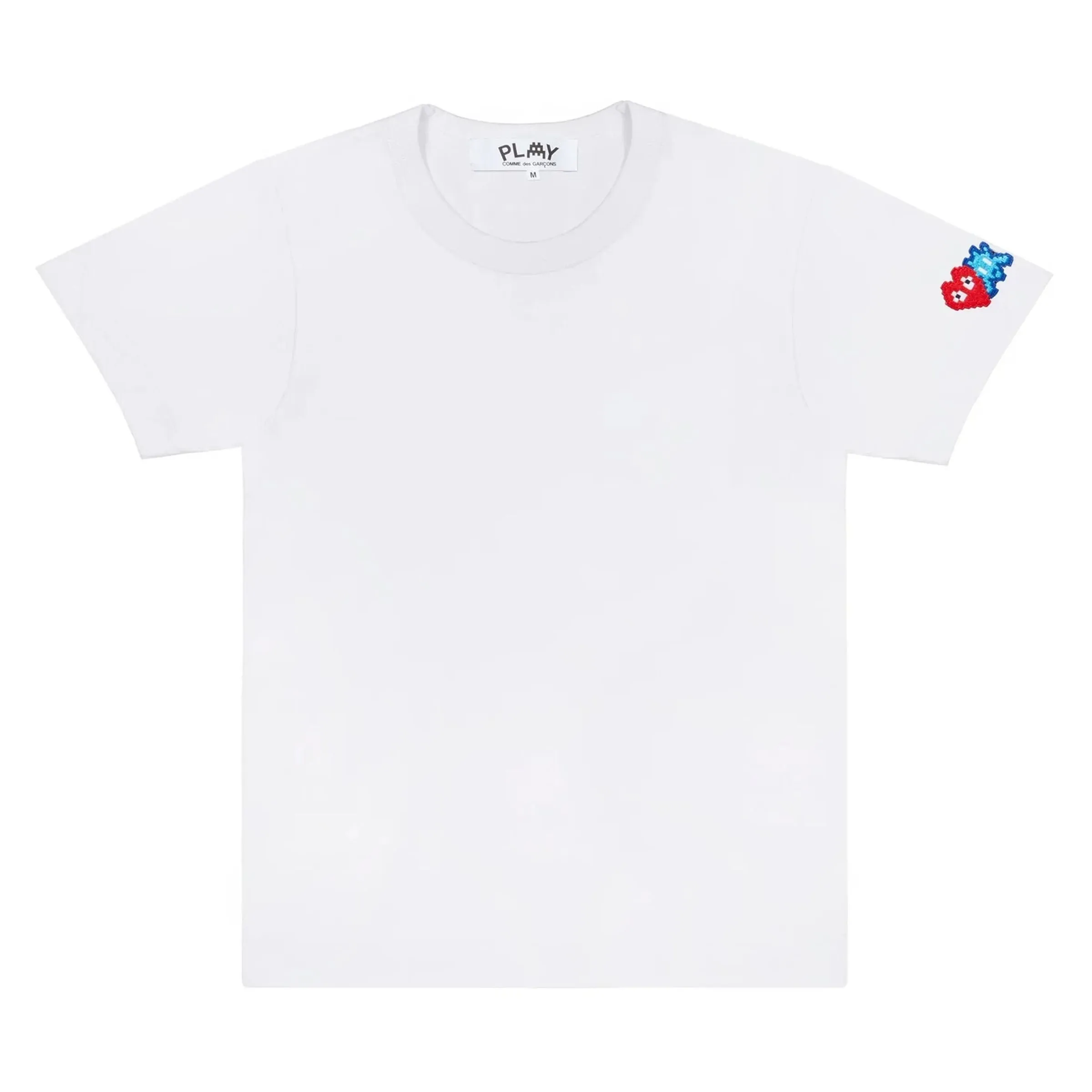 White Invader Sleeve Mascot T-Shirt