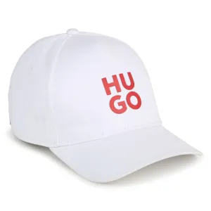 White Logo Cap