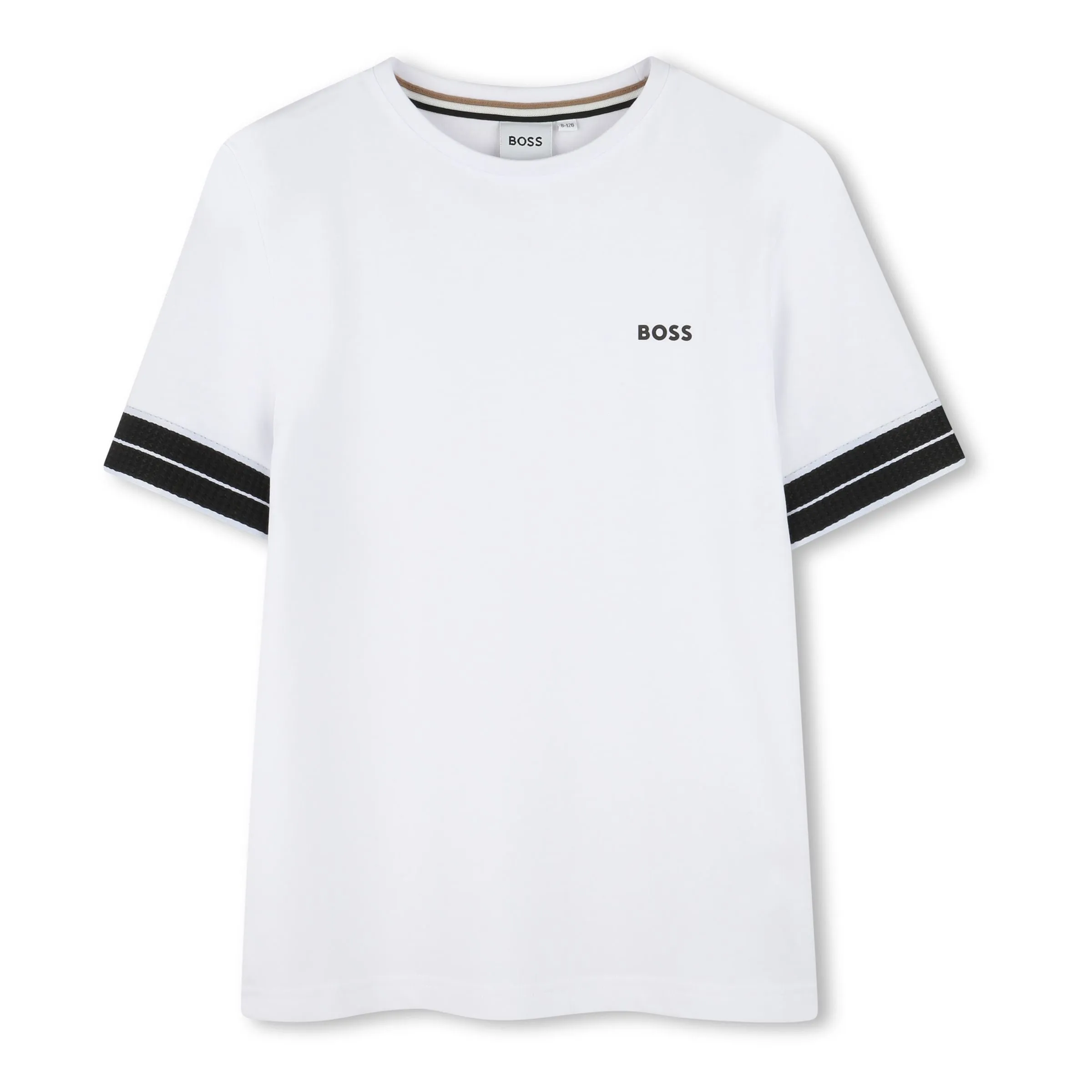 White Logo Crewneck T-Shirt
