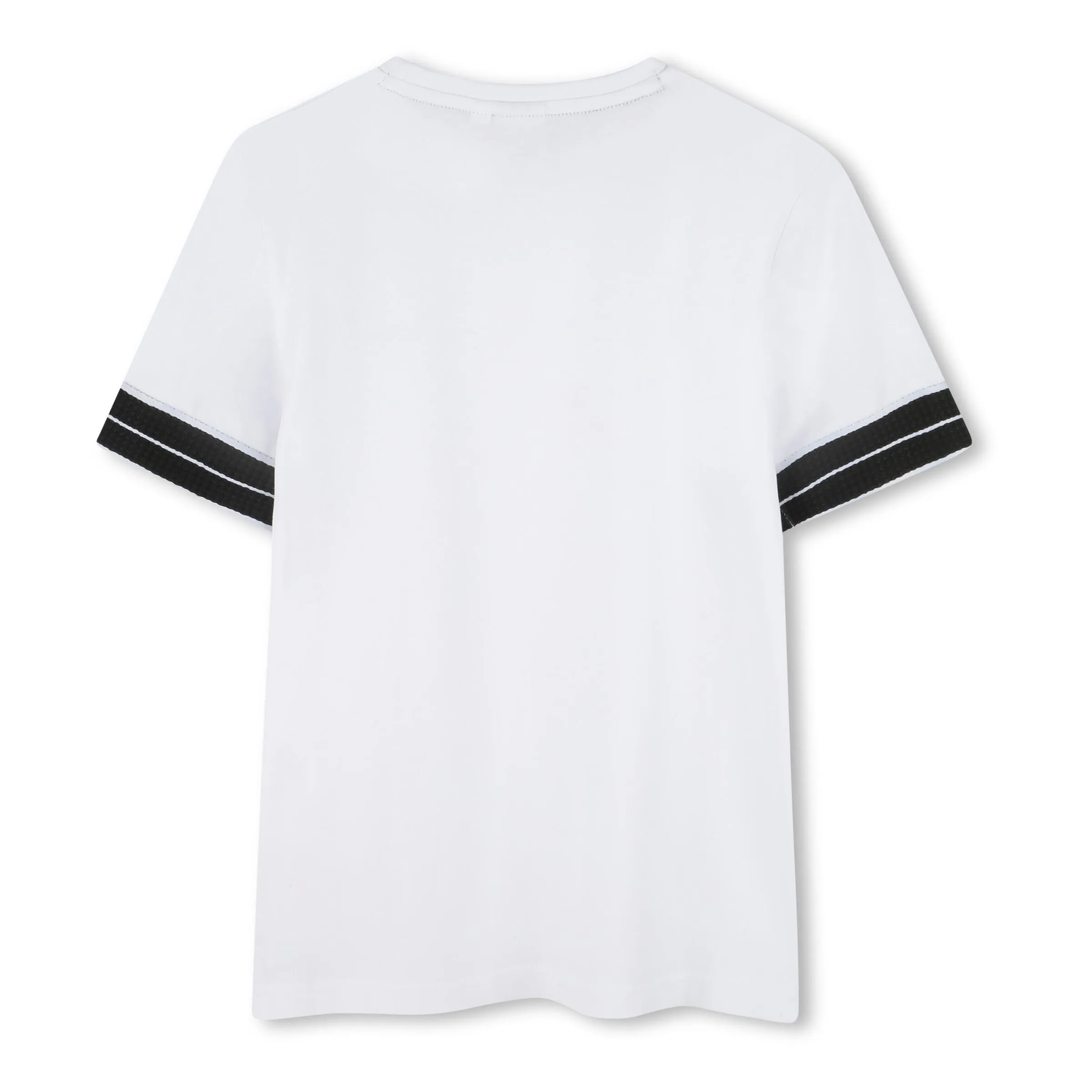 White Logo Crewneck T-Shirt