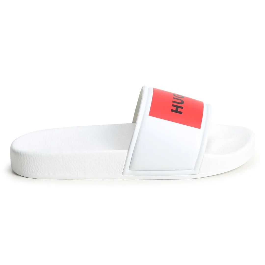 White Logo Slides