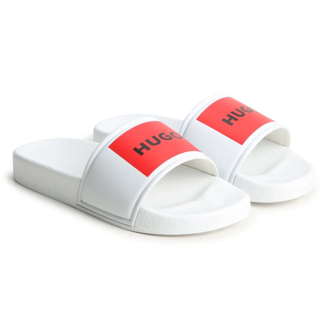 White Logo Slides