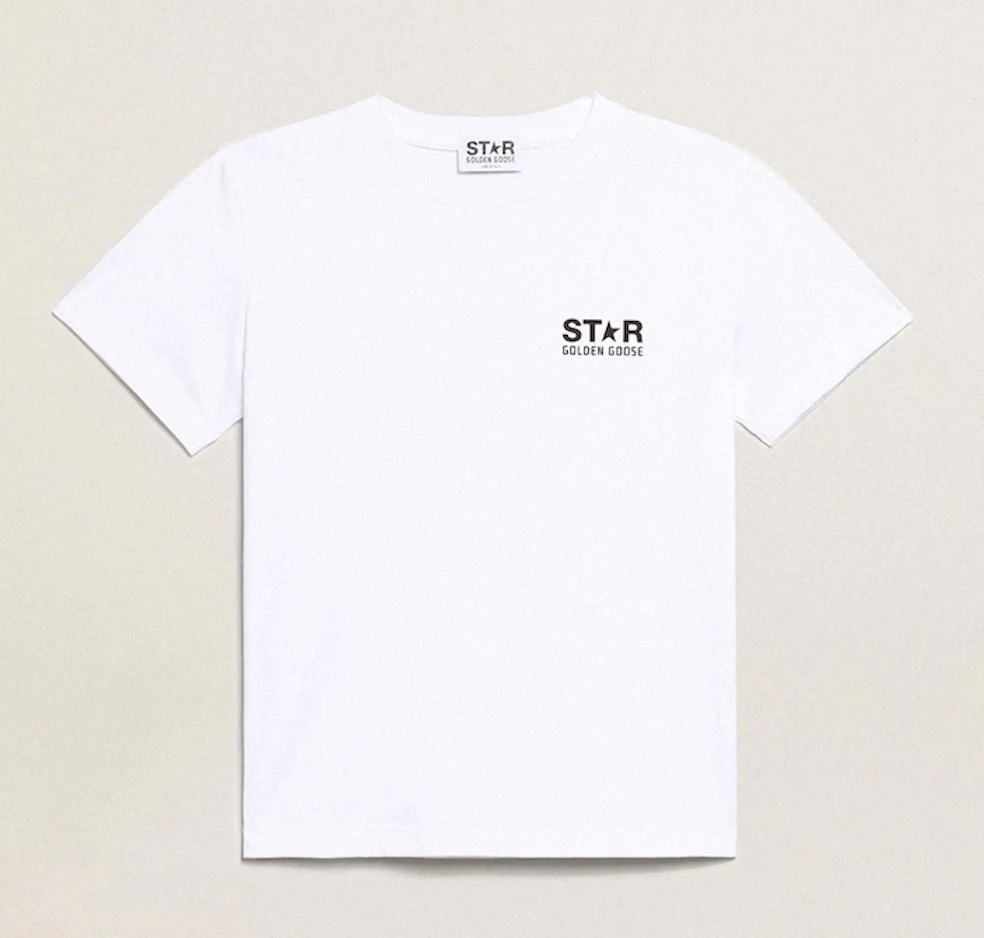 White Logo Star T-Shirt