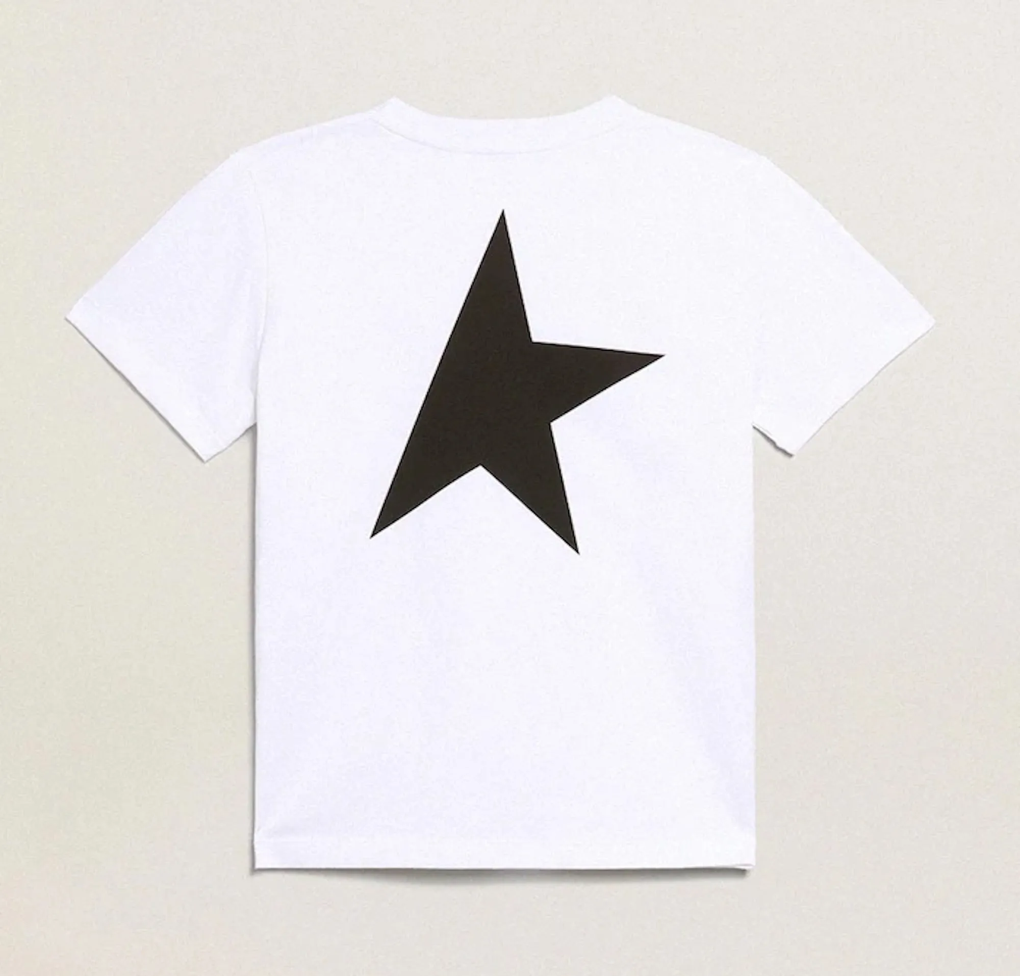 White Logo Star T-Shirt