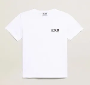 White Logo Star T-Shirt