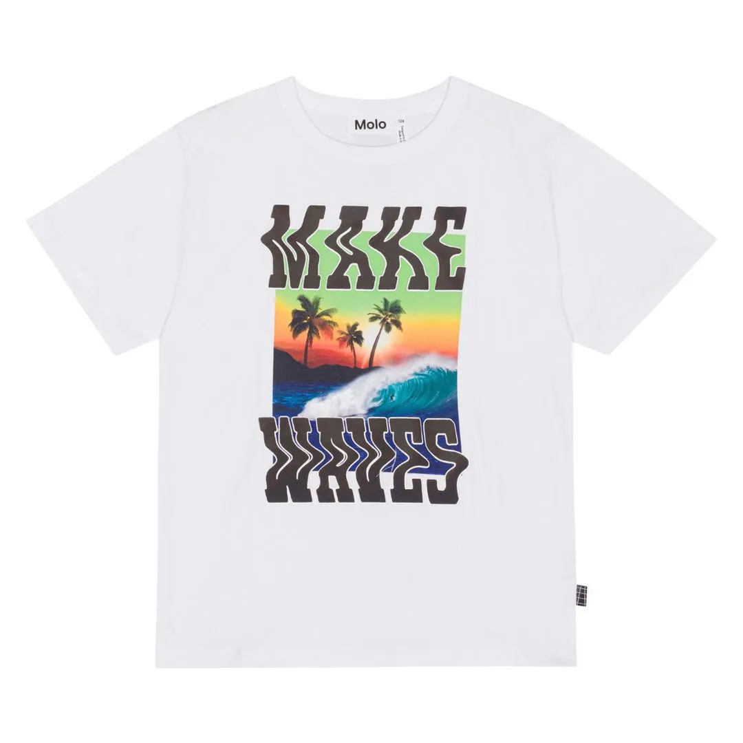 White Riley T-Shirt
