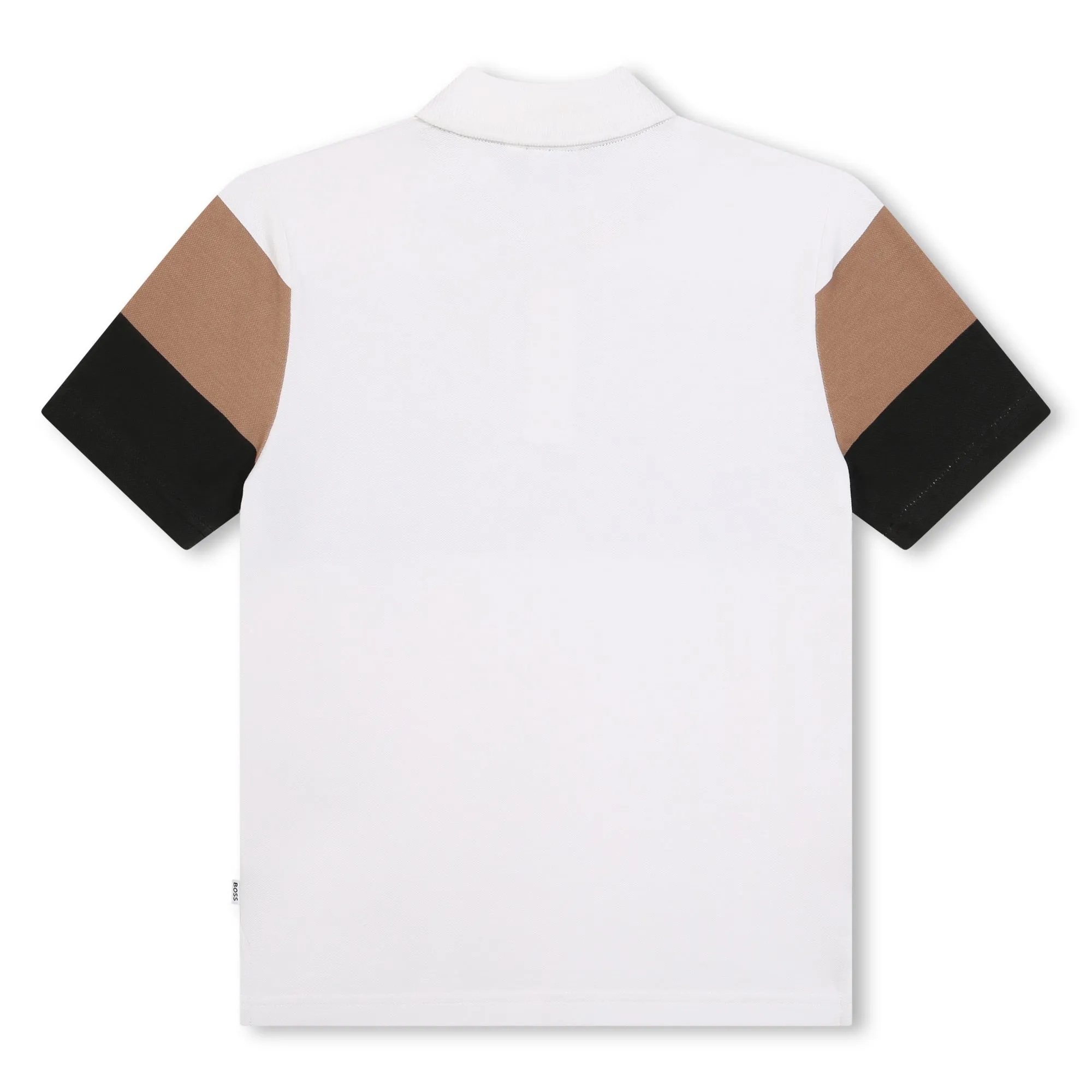 White Short Sleeve Polo