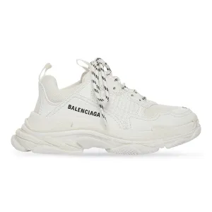 White Triple S Trainers