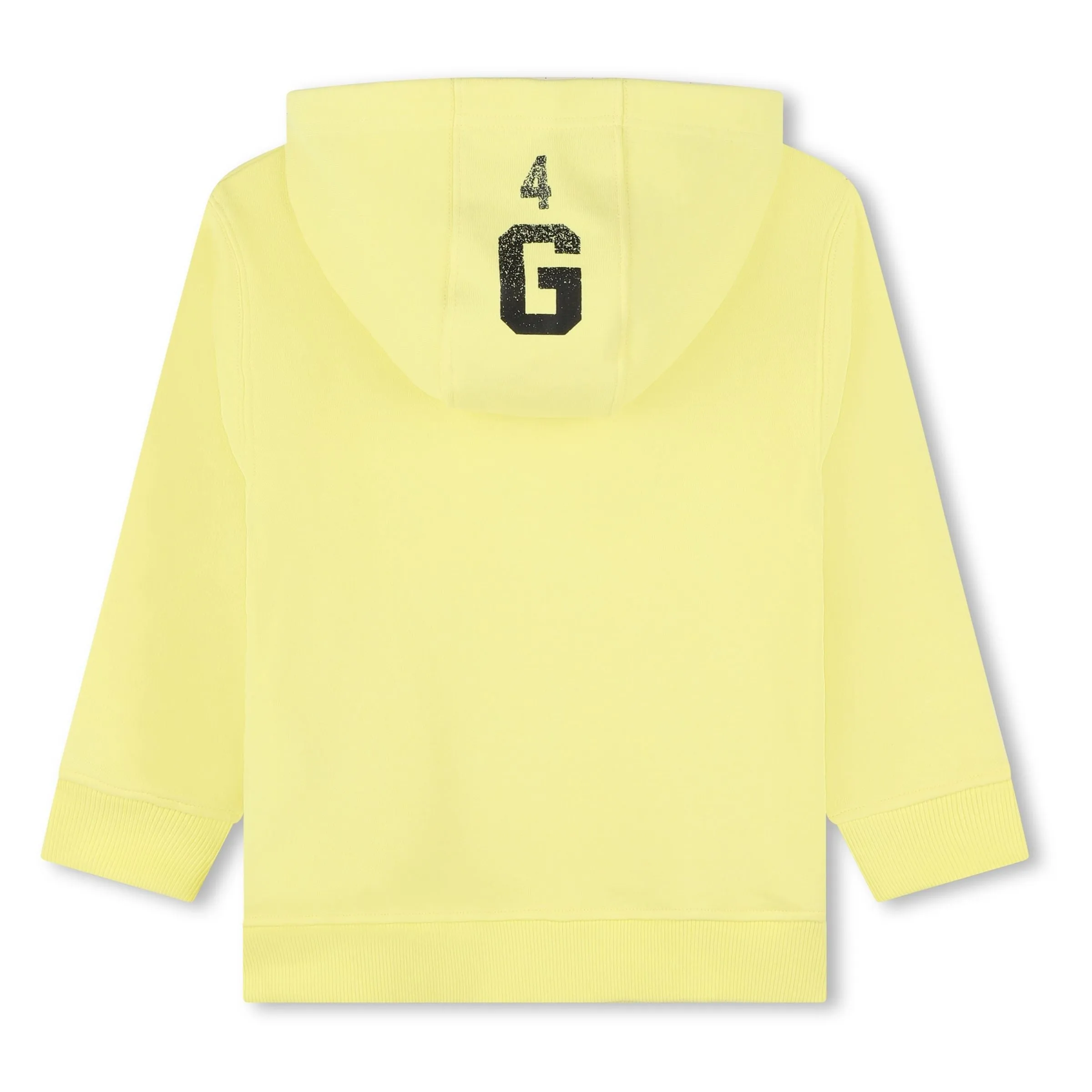 Yellow Hooded Sweatshirt